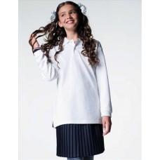 Jerzees Colours Kid's Long Sleeve Polo Shirt