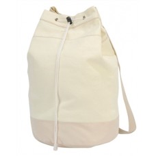Shugon Newbury Canvas Duffle Bag In Natural