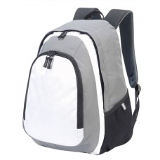 Shugon Geneva Backpack In Black/grey And Grey/white