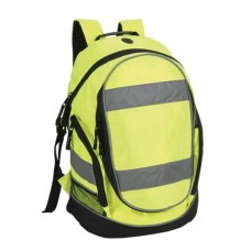 Shugon Hi Viz Rucksack In Hi Vis Orange And Hi-vis Yellow