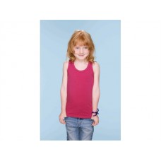 Humbugz Girls Racer Back Vest In Various Colours