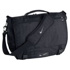 Nike Golf Departure Messenger Bag In Black