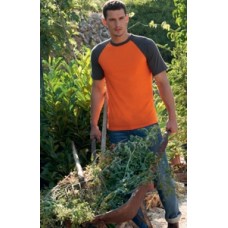 Fruit Of The Loom Mens Baseball T-shirt