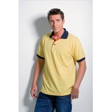 Kustom Kit Contrast Collar And Placket Mens Polo Shirt