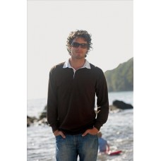 Front Row Mens Long Sleeve Rugby Shirt