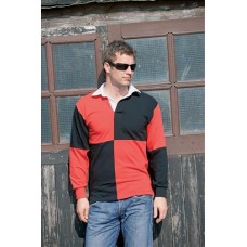 Front Row Mens Quartered Rugby Shirt