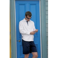 Front Row Long Sleeved Plain Drill Rugby Shirt