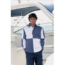 Front Row Quartered Drill Rugby Shirt