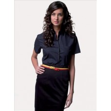 Russell Ladies Short Sleeved Poly Cotton Easycare Poplin Shirt