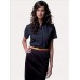 Russell Ladies Short Sleeved Poly Cotton Easycare Poplin Shirt