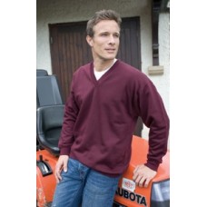 Whytes Mens V-neck Sweatshirt