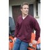 Whytes Mens V-neck Sweatshirt
