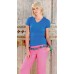 Fruit Of The Loom Lady-fit V-neck Tee T-shirt