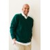 Henbury Mens Acrylic V-neck Jumper