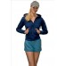 Hanes Spicy Ladies Zipped Hooded Sweat Shirt