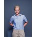 Henbury Women's Short Sleeve Classic Oxford Shirt