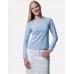 Jerzees Colours Women's Fitted Long Sleeve T-shirt