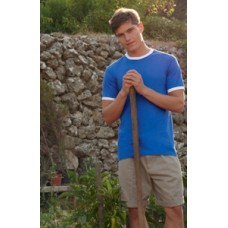 Fruit Of The Loom Mens Ringer Tee T-shirt