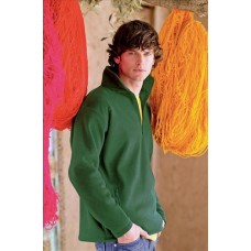 Fruit Of The Loom Half Zip Fleece Jacket