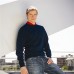 Henbury Men's Crew Neck Lambswool Jumper