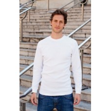 Henbury Men's Long Sleeve Waffle T-shirt With Thermal Properties