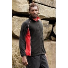 Finden And Hales Men's Piped Microfleece Jacket