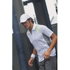 Kariban Sport Men's Performance Zip Polo Shirt