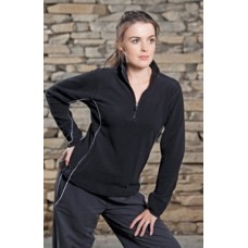 Tombo Teamwear Women's 1/4 Zip Micro Fleece