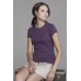 Bella + Canvas Ladies Baby Rib Short Sleeve Crew Neck T-shirt