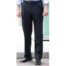 Disley Single Pleated Men's Trousers