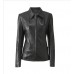 Woodland Leather Ladies Classic Leather Zip Jacket