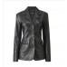 Woodland Leather Ladies Leather 4 Button Blazer Jacket