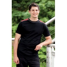 Finden And Hales Men's Shoulder Panel T-shirt