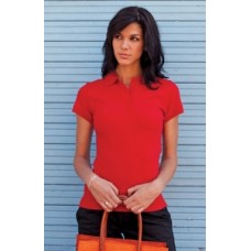 Henbury Women's Stretch Pique Polo Shirt