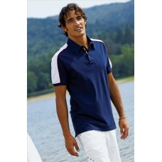Kariban Men's Sailing Bi-colour Polo Shirt