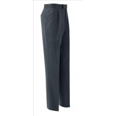 Brook Taverner Pleated Men's Stripe Trousers