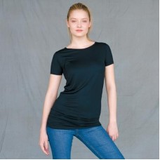 Skinni Fit Women's Long Line 'touch' T-shirt Short Sleeve