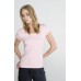 Bella Be042 Womens Short Sleeve V-neck Jersey Tee