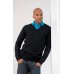 Henbury 12 Gauge V-neck Jumper