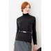 Henbury Ladies Long Sleeved Roll Neck Top Henbury Ladies Long Sleeved Roll Neck Top