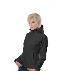 B&c Womens Hooded Softshell In Various Colours