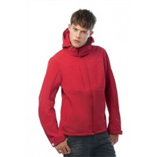 B&c Mens Hooded Softshell In Various Colours