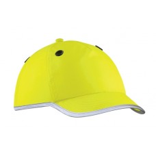 Beechfield High Viz En812 Bump Cap In Fluorescent Yellow