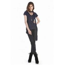 B&c Womens Blondie Slub In Black, Navy And White