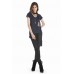 B&c Womens Blondie Slub In Black, Navy And White