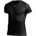 Craft Mens Cool Layer Tee In Black And White