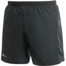 Craft Mens Active Run Shorts In Black