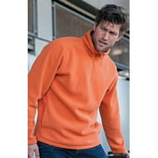Kariban Mens Enzo Â¼ Zip Fleece In Various Colour