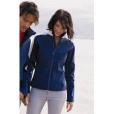 Kariban Sailing Women's Softshell Jacket In Navy/ecume