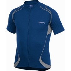 Craft Mens Active Cycle Jersey In Black, Olympia Blue, Red